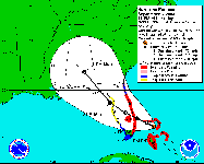 Francesin ennakoitu reitti